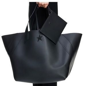 MUGLER x H&M Oversized Leather Shopper Bag | Limited Collection